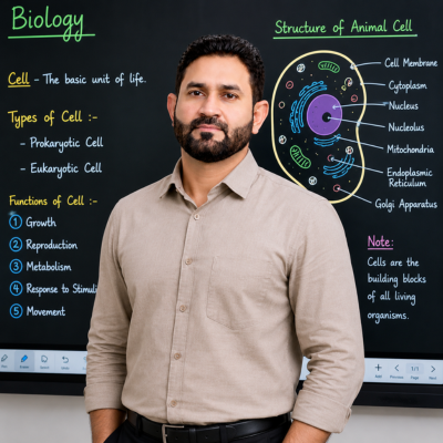 Mohammad Shaharyar (MD) – Biology faculty at AEMES Coaching Amroha